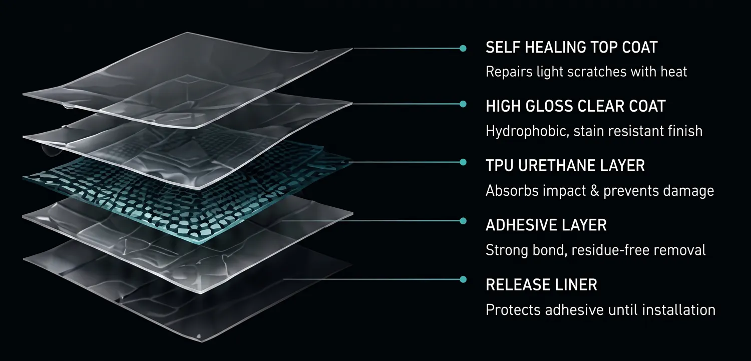 Solara PPF Technology Layers